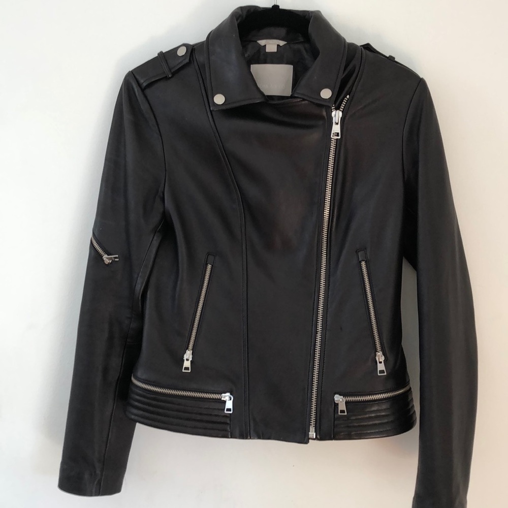 Gorgeous designer motorcycle jacket